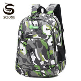 Camouflage Waterproof School Backpack Teenage Girls Boys Laptop Backpacks Students Notebook Schoolbag Collage Rucksack XA147M