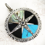 Pendant Compass Large Spring Personal Lucky Charm