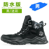 RAX - Leather Hiking Shoes for Men, Waterproof Outdoor Sneakers