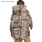 85L Large Capacity Backpack Nylon Waterproof Military Camouflage Molle Army Bag Men Backpack Rucksack for Hike Travel Backpacks