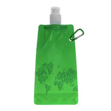 2pcs Portable Ultralight Foldable  Silicone Water Bottle Bag