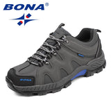 BONA Classics Style Men Hiking Shoes Lace Up