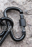 Carabiner Travel Kit Mountaineering Hook D-Ring Outdoor Accessory