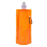 2pcs Portable Ultralight Foldable  Silicone Water Bottle Bag