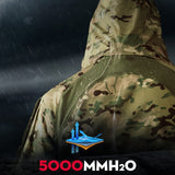 MEGE Men's Waterproof Military Tactical Jacket Men