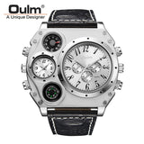 Military Wristwatch Mens Clock Compass