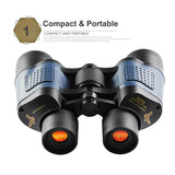 60x60 High Power Binoculars With Coordinates