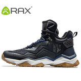RAX Men Hiking Shoes Mid-top Waterproof Outdoor Sneaker Men