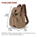 High Capacity Backpacks 2023 New Women's Outdoor Travel Canvas Bag Retro Trendy School Backpack for College Fashion Students