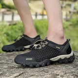 Breathable Mesh Non Slip Outdoor Hiking Shoes Climbing Trekking Barefoot Sneakers