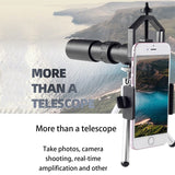 Metal Monocular Zoom Telescope Portable Powerful Binoculars