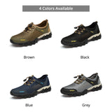 Breathable Mesh Non Slip Outdoor Hiking Shoes Climbing Trekking Barefoot Sneakers