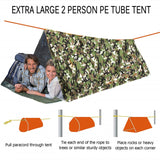 Shelter Survival Tent 2-4 Person Mylar Emergency Tube Tent