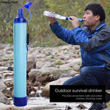 1Pc Portable Outdoor Water Purifier Camping Hiking Emergency Survival Water Filter filtration Straws
