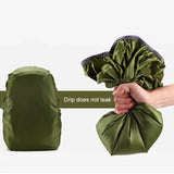 1Pcs 15-100L Adjustable Backpack Rain Cover Portable Waterproof Outdoor Accessories Dustproof Camping Hiking Climbing Raincover