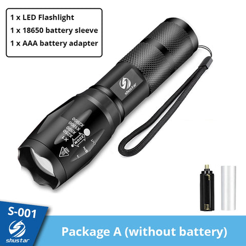 Led flashlight Ultra Bright torch L2/V6