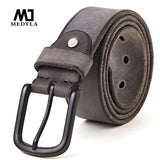 100% original leather mens belt
