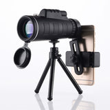 40X60 Zoom Monocular Telescope Clear Weak Night Vision Pocket Telescope
