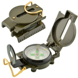 Portable Compass Military Outdoor Camping Folding Len Compass